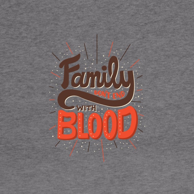 Family Don't End With Blood by risarodil